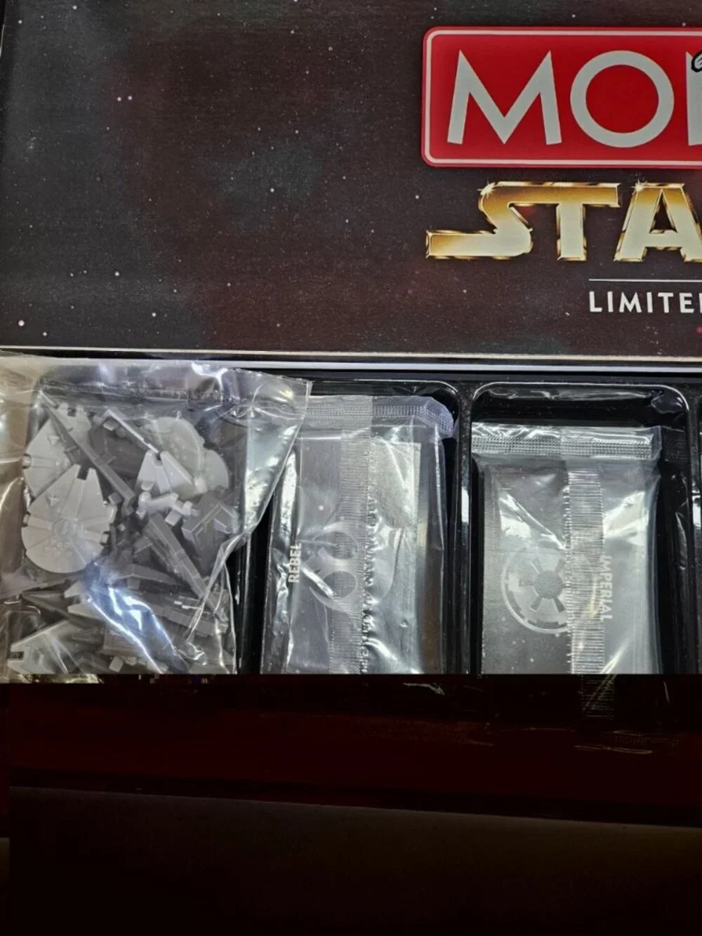 NEW Star Wars Monopoly 1997 Parker Brothers Limited Collectors Edition NOS